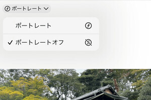 いつの間にか写真が「ポートレートモード」で撮影されています!? - いまさら聞けないiPhoneのなぜ
