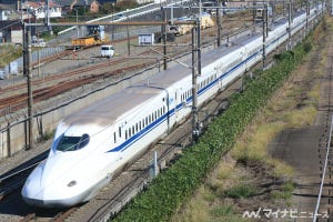 東海道新幹線「ひかり」名古屋～新大阪間で「S Work車両」利用した