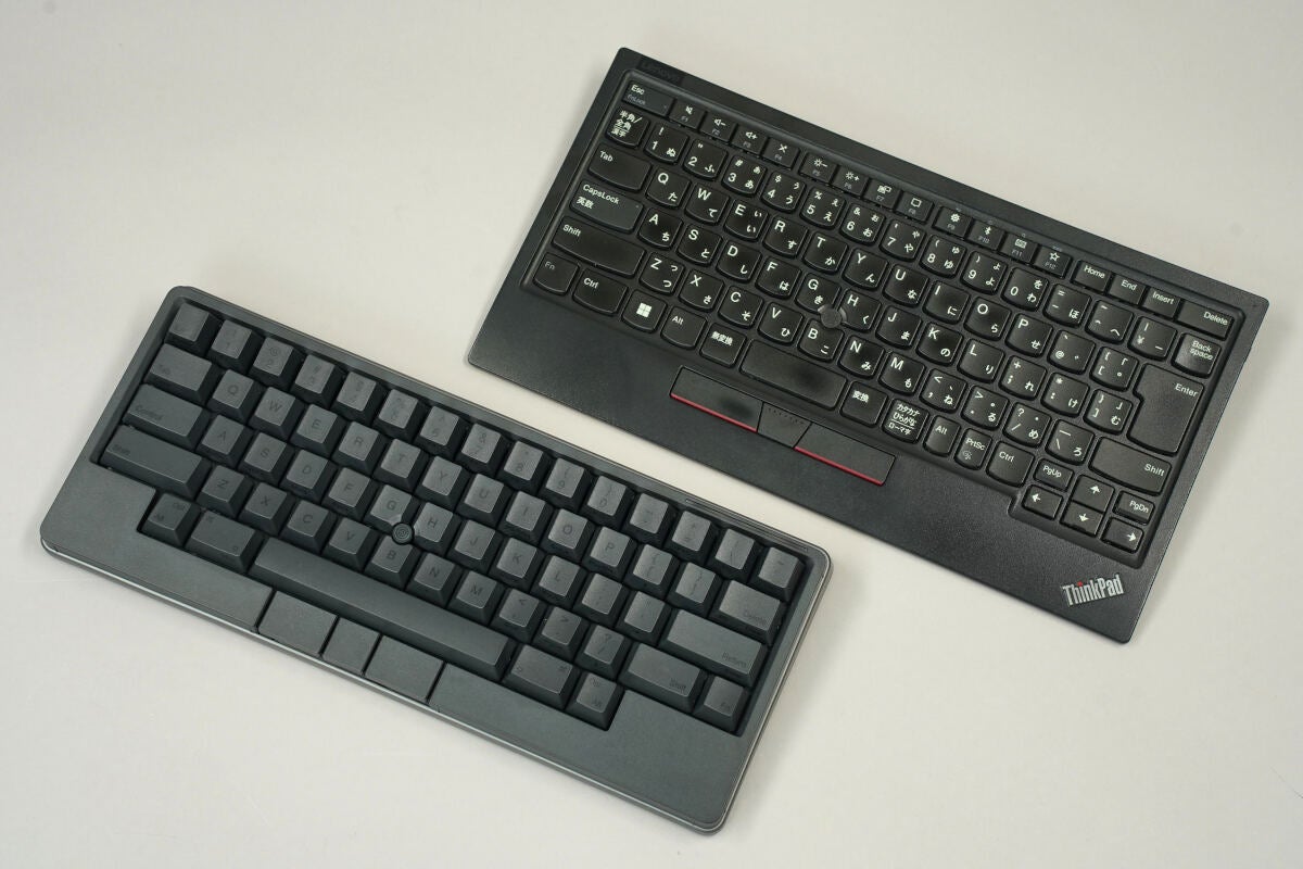 ThinkPad トラックポイント キーボード II（トラックポイントキャップは社外品）とHHKB Studio