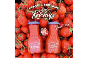 カーティス・ブラザーズの有機トマトケチャップ2種類が発売