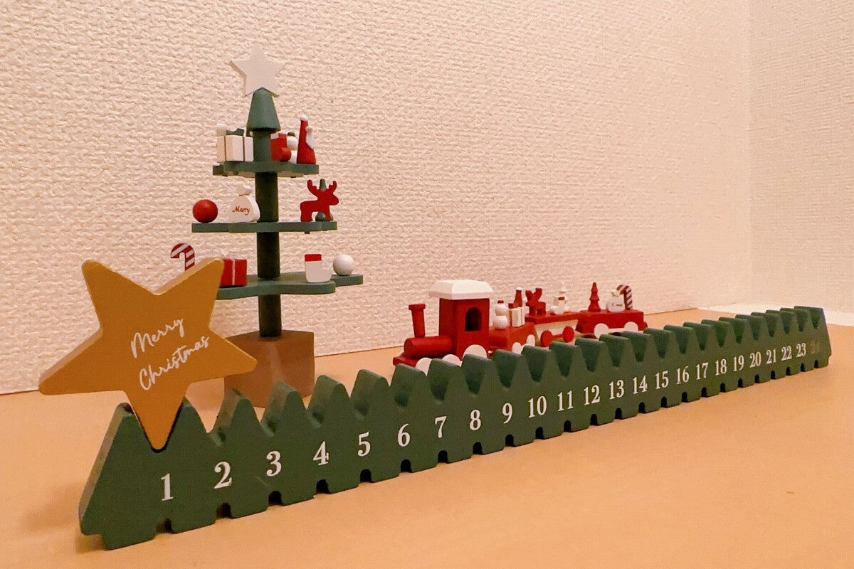3coinsクリスマス WEB限定アドベントカレンダー：60cm インテリア - 年