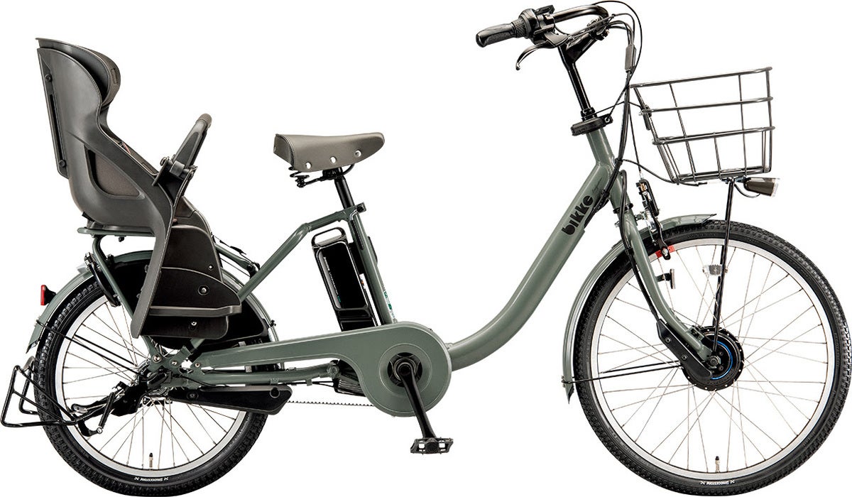 ブリヂストン、子ども乗せ電動アシスト自転車「bikke」の2024年モデル 