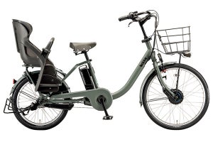 ブリヂストン、子ども乗せ電動アシスト自転車「bikke」の2024年モデル