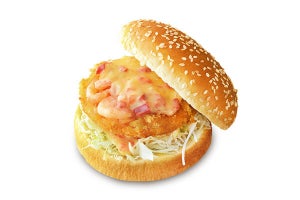 ドムドムハンバーガー、“エビマヨの再現度”が半端ない「えびマヨバーガー」を期間限定で発売