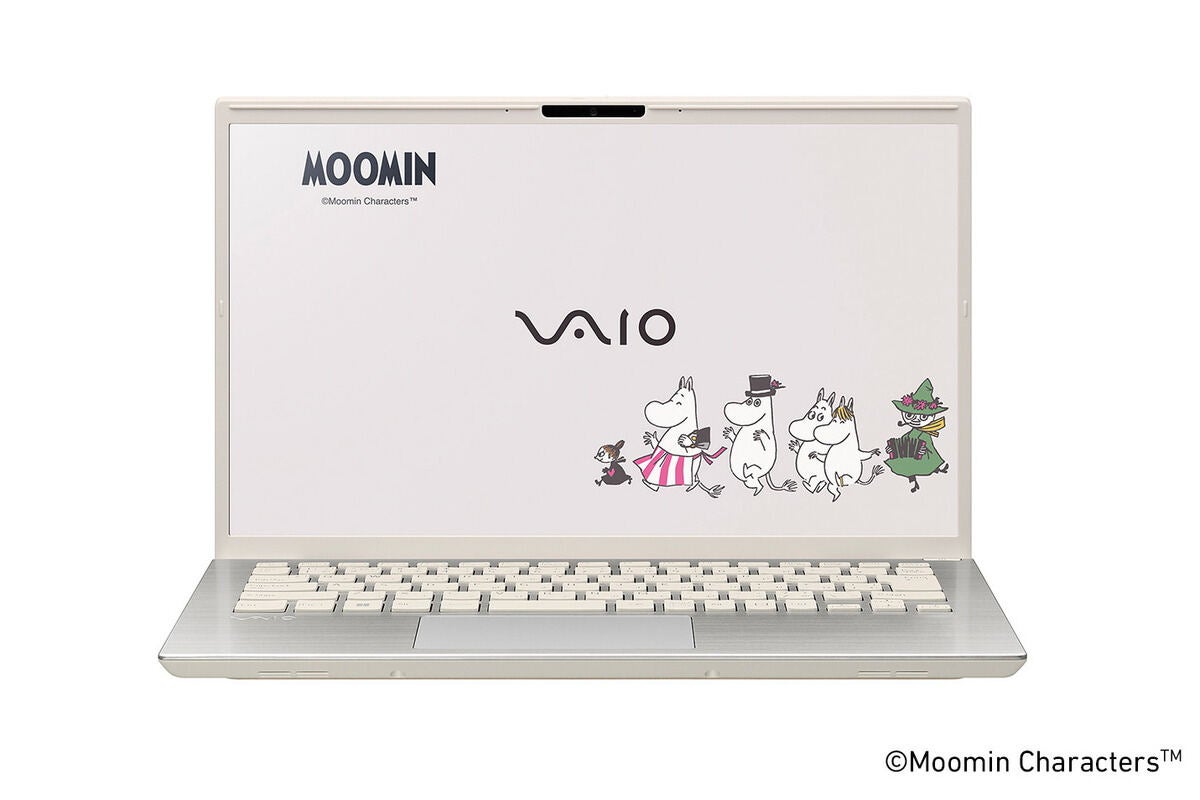 VAIO F14 / F16に『ムーミン』とコラボした限定モデル登場