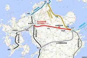 東九州新幹線の2ルート案、甲乙つけ難し - 決め手は数字ではなく…
