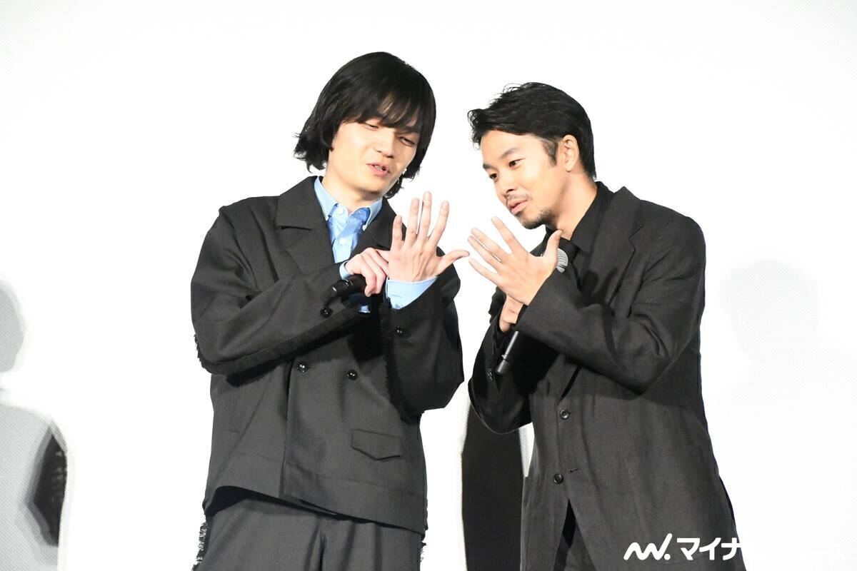 (左から)岡山天音、仲野太賀