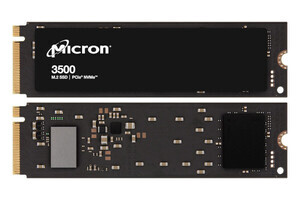 Micron、232層3D NANDを利用したSSDを発表 - PCIe Gen4×4で性能を最大化した「Micron 3500」