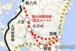 東九州新幹線で宮崎県も新ルート提案、新幹線政策の転換を促すかも