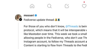 Instagram責任者、「Threads」をフェディバースに広げる計画について語る