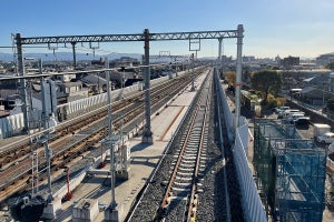 南海電鉄、高師浜線の列車運行再開へ - 4月上旬に高架化工事が完了