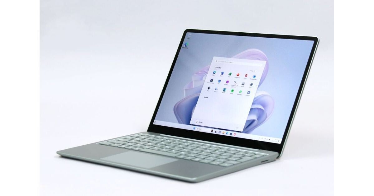 「Surface Laptop Go 3」レビュー - 高コスパの12.4型モバイルノートPCはデザインも気に入った