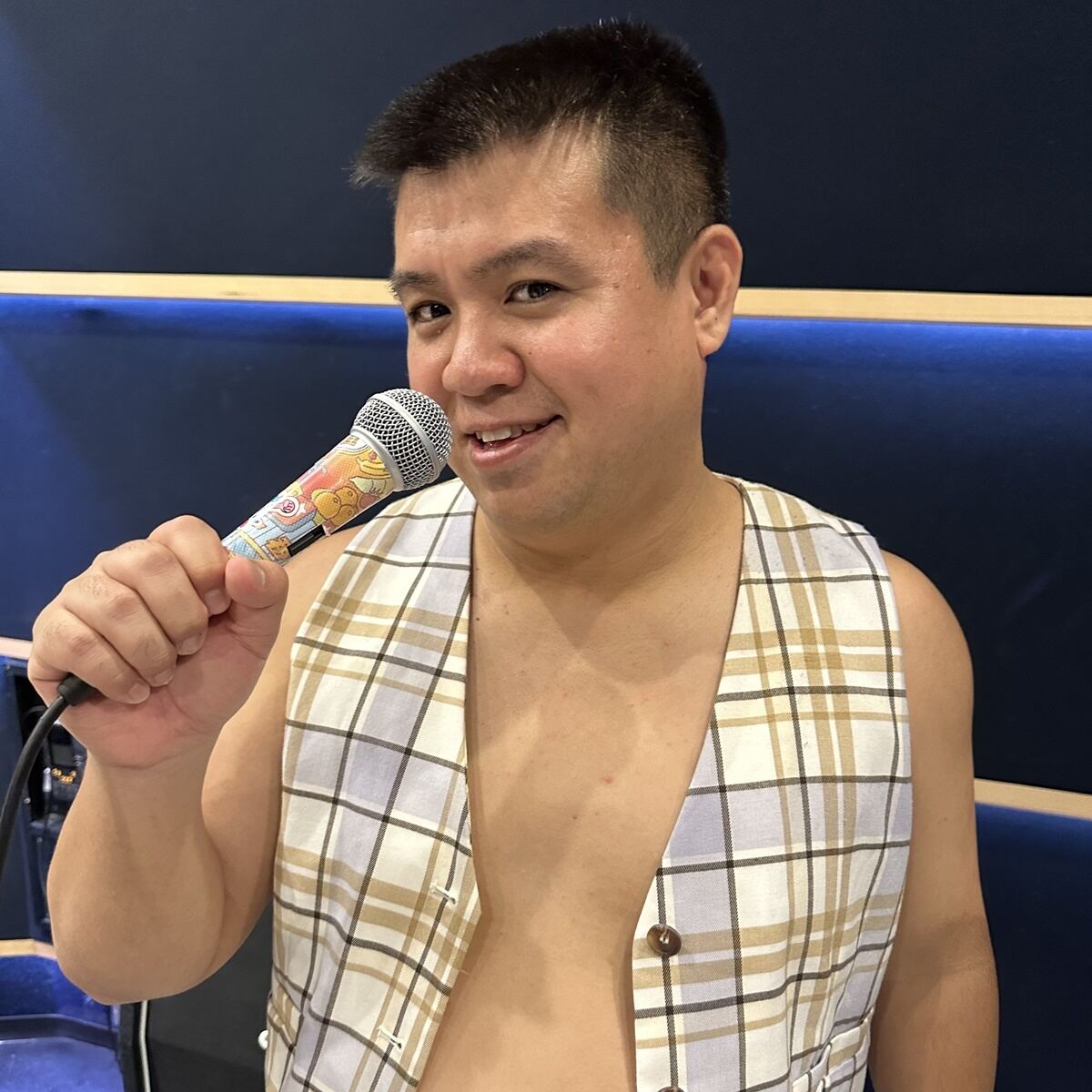 大宮セブンバンドのボーカルに選ばれたアタック西本(ジェラードン