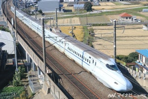 山陽新幹線、臨時「ひかり692号」1/4も運転 - 普通車は全車自由席