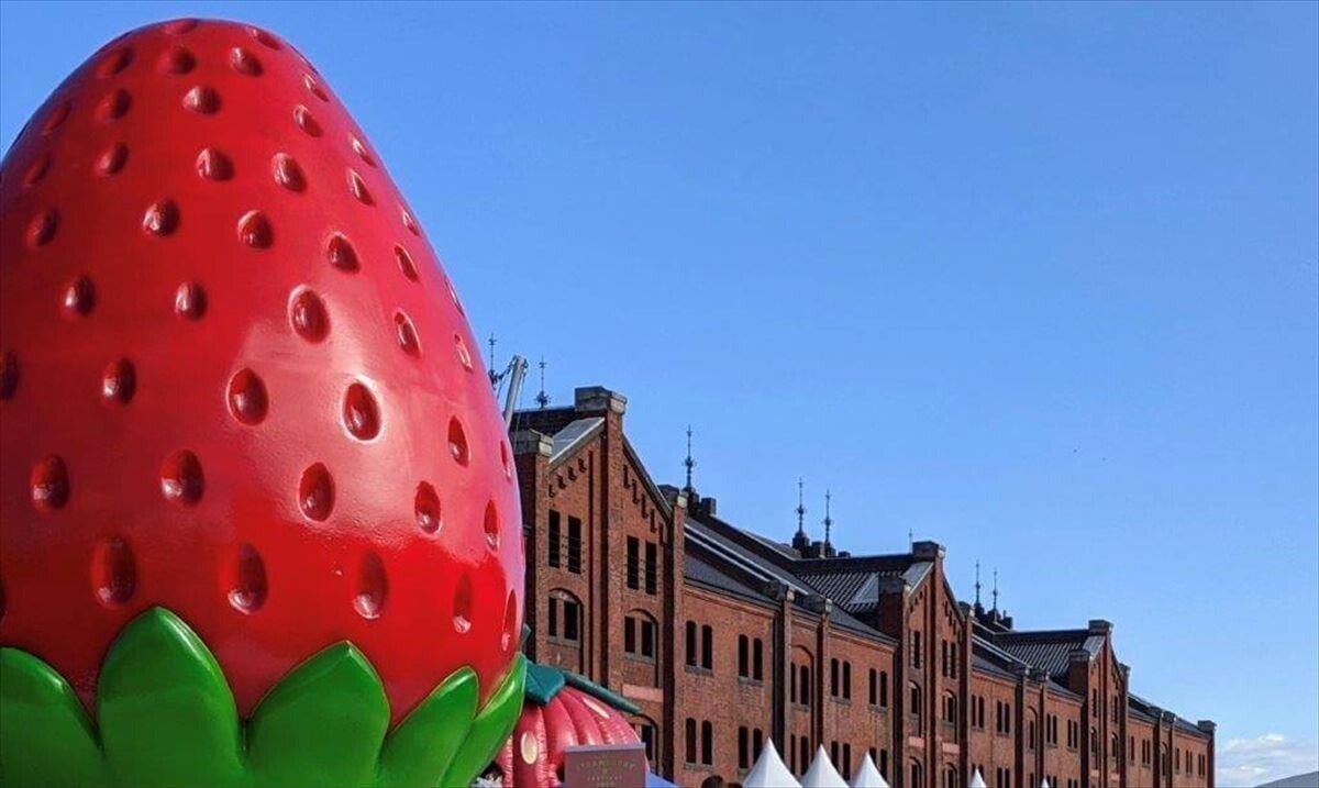 【いちごづくしの世界】横浜赤レンガ倉庫、「Yokohama Strawberry Festival 2024」開催 「最高じゃん 行きてぇ