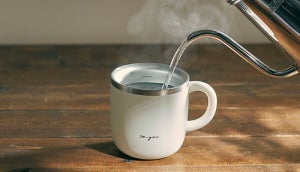 【温活】3分で適温にする「白湯」専用マグカップ登場 -「これめっちゃ欲しい」「職場で使いたい」とSNSで話題