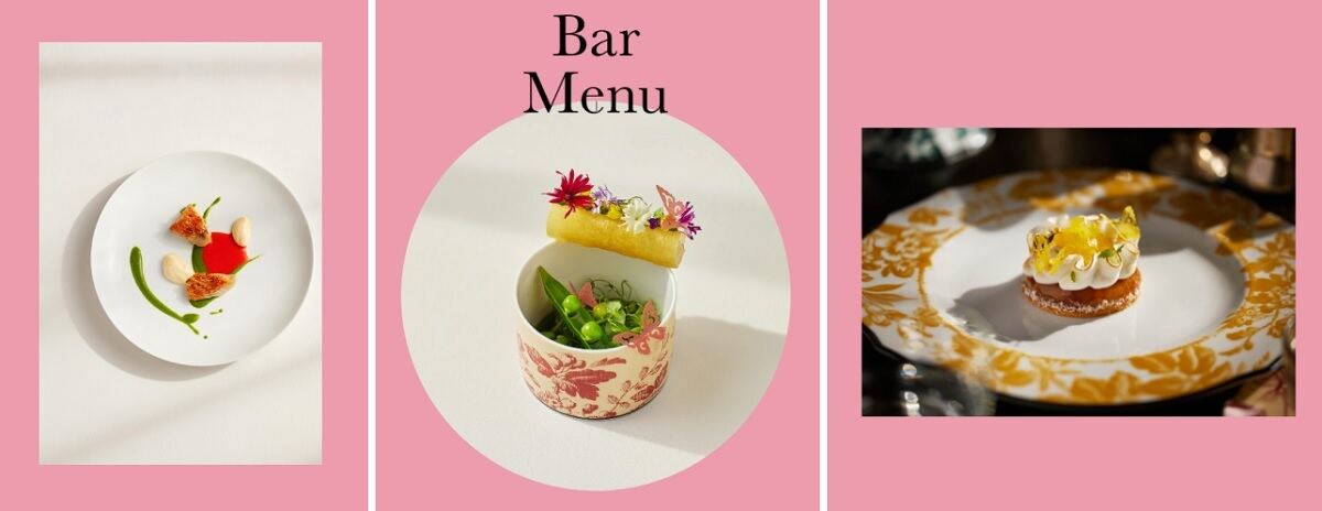 「GUCCI OSTERIA TOKYO」メニュー一例
