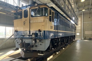 JR貨物EF65形2101号機＆2127号機、隅田川機関区EF仕業検査庫で公開