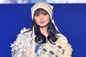 乃木坂46遠藤さくら、キュートな古着リメイク衣装でランウェイ