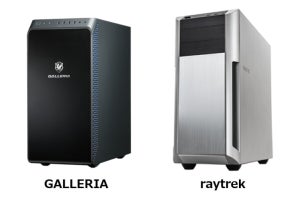 ドスパラ、「GALLERIA」と「raytrek」でGeForce RTX 4070 SUPER搭載PC