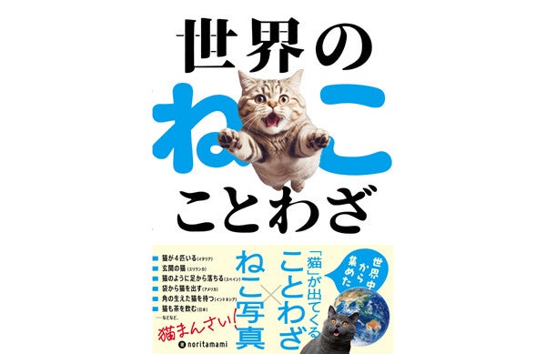 「猫を嫌う人には気をつけろ」ってどんな意味 猫が出てくる世界のことわざを収録した本『世界のねこことわざ』発売：マピオンニュース