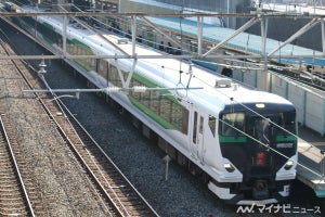 JR東日本、特急「鎌倉」ダイヤ改正でE257系5両からE653系7両に変更