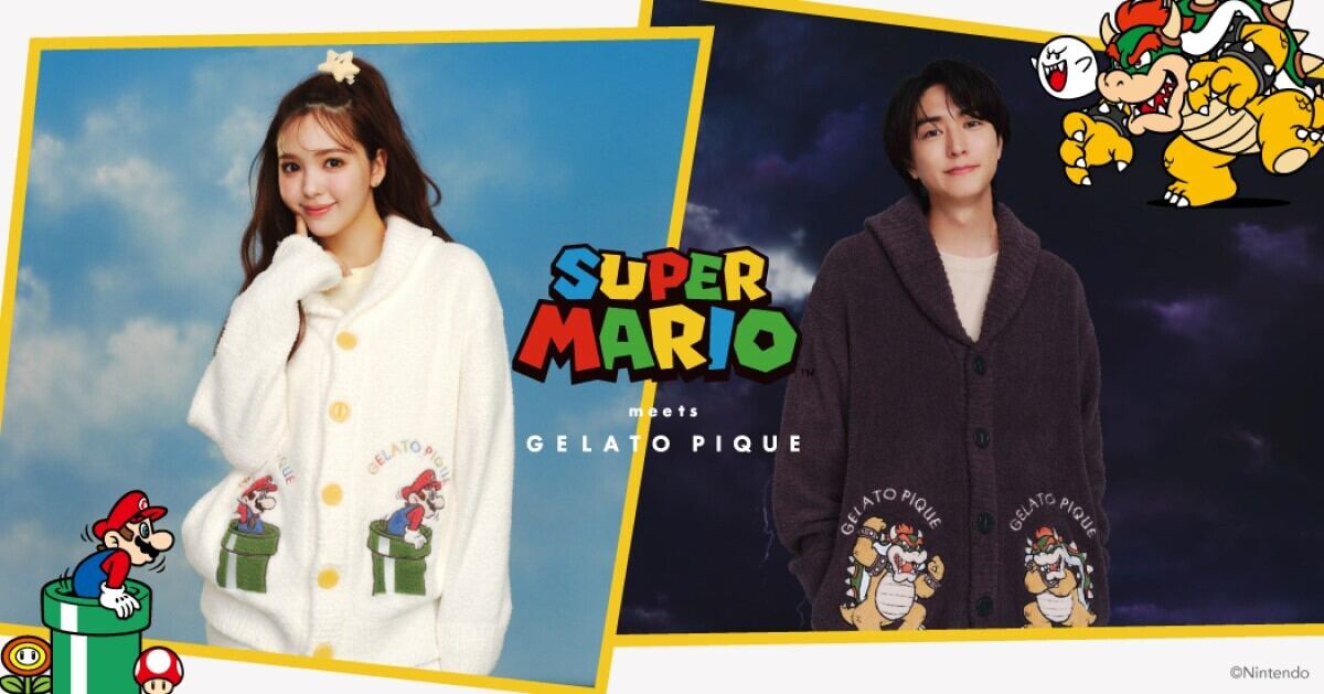 【SUPER MARIO meets GELATO PIQUE】