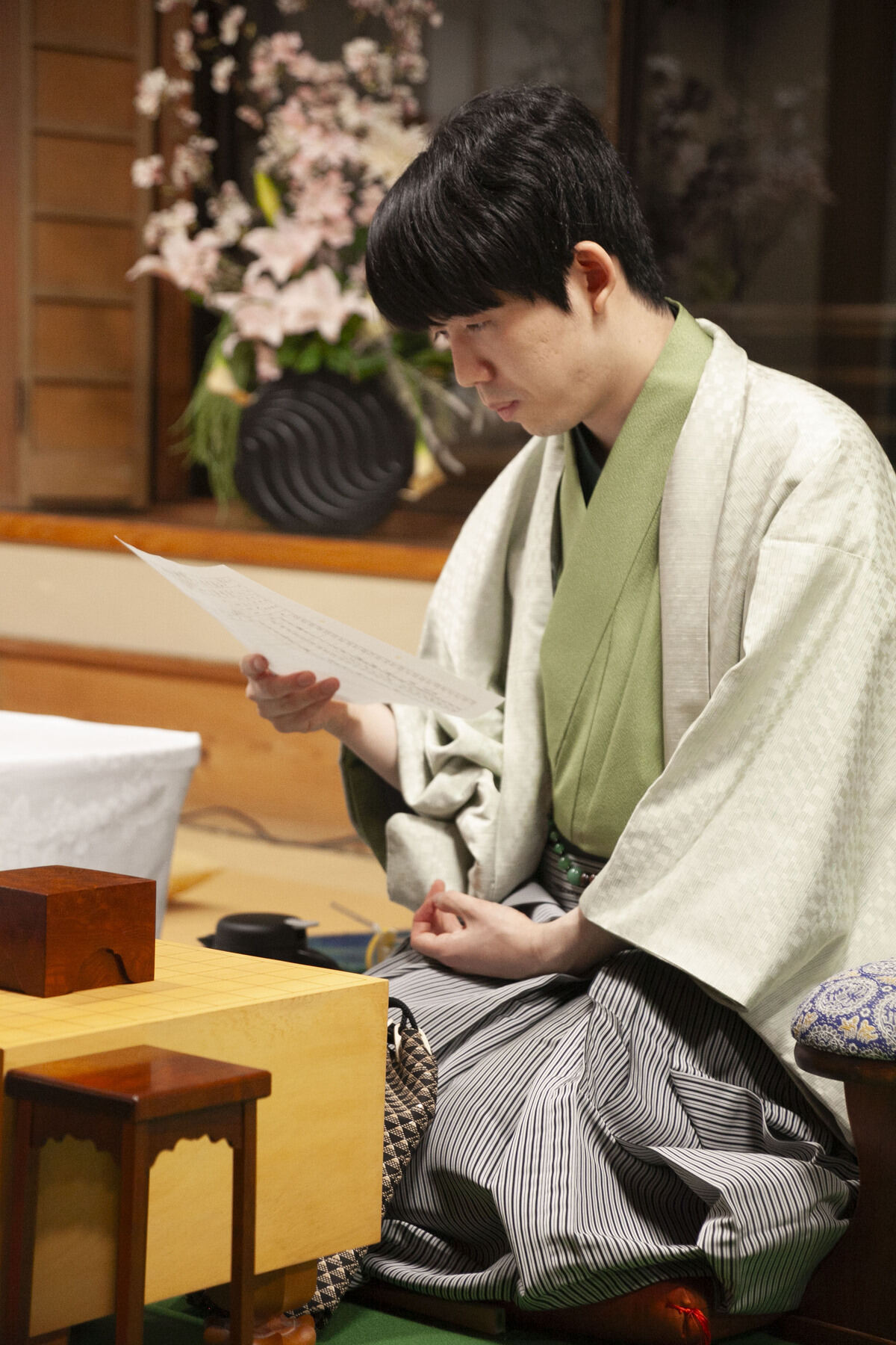 藤井王将は局後「自玉が安定した形で戦いを起こせたことでペースをつかめた」と振り返った（提供：日本将棋連盟）