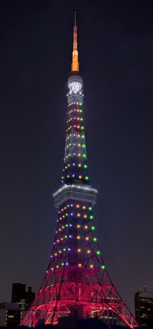 【一夜限り】東京タワーを"歌舞伎のまち色"にライトアップ - 北陸新幹線 石川・小松駅開業記念