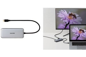 4K／60Hzで映像出力できる小型USB-Cドック、2.5GbE対応モデルも