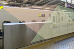 JR東海、東海道新幹線東京駅ホームで動画撮影 - 安全性向上を検証