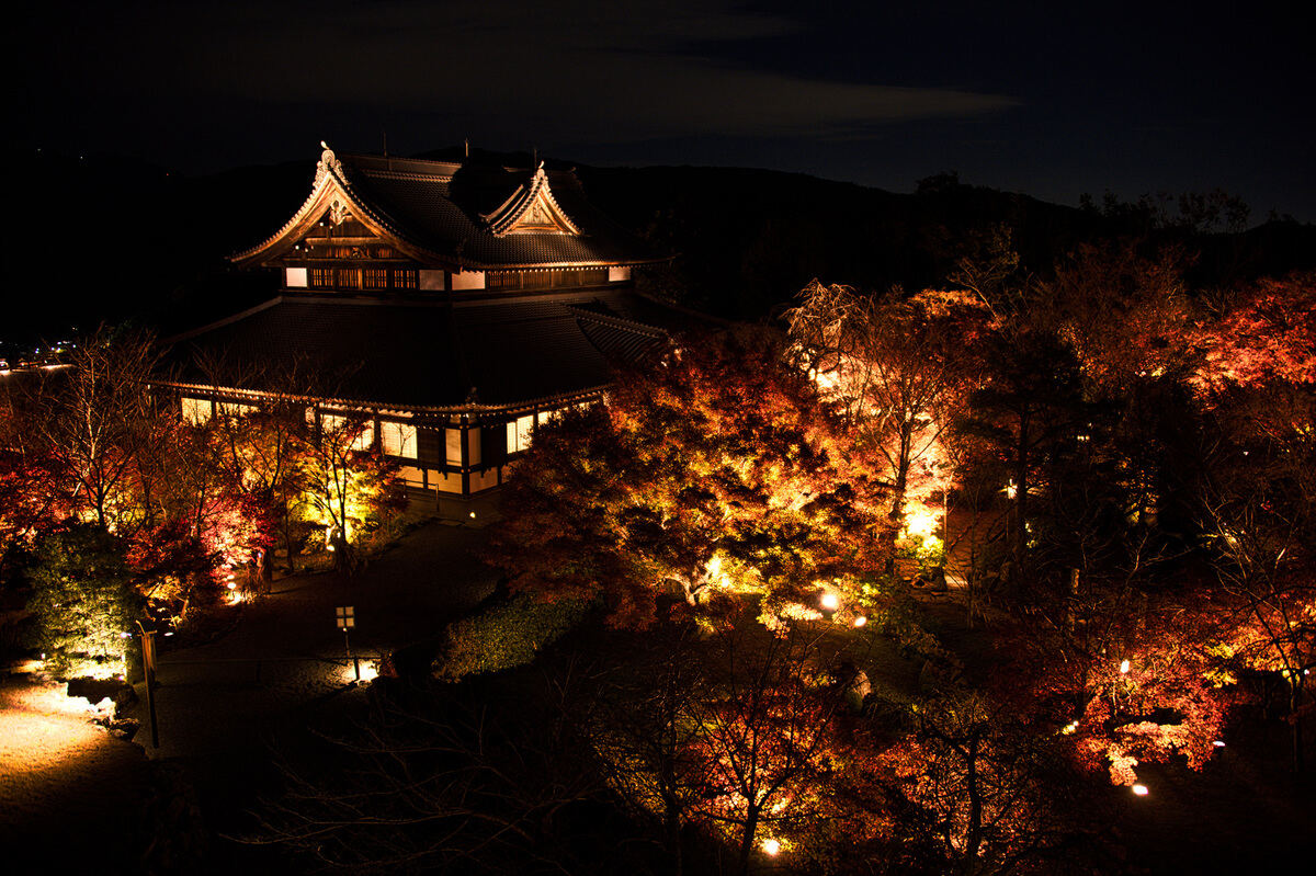 京都の人気夜景スポット「将軍塚」