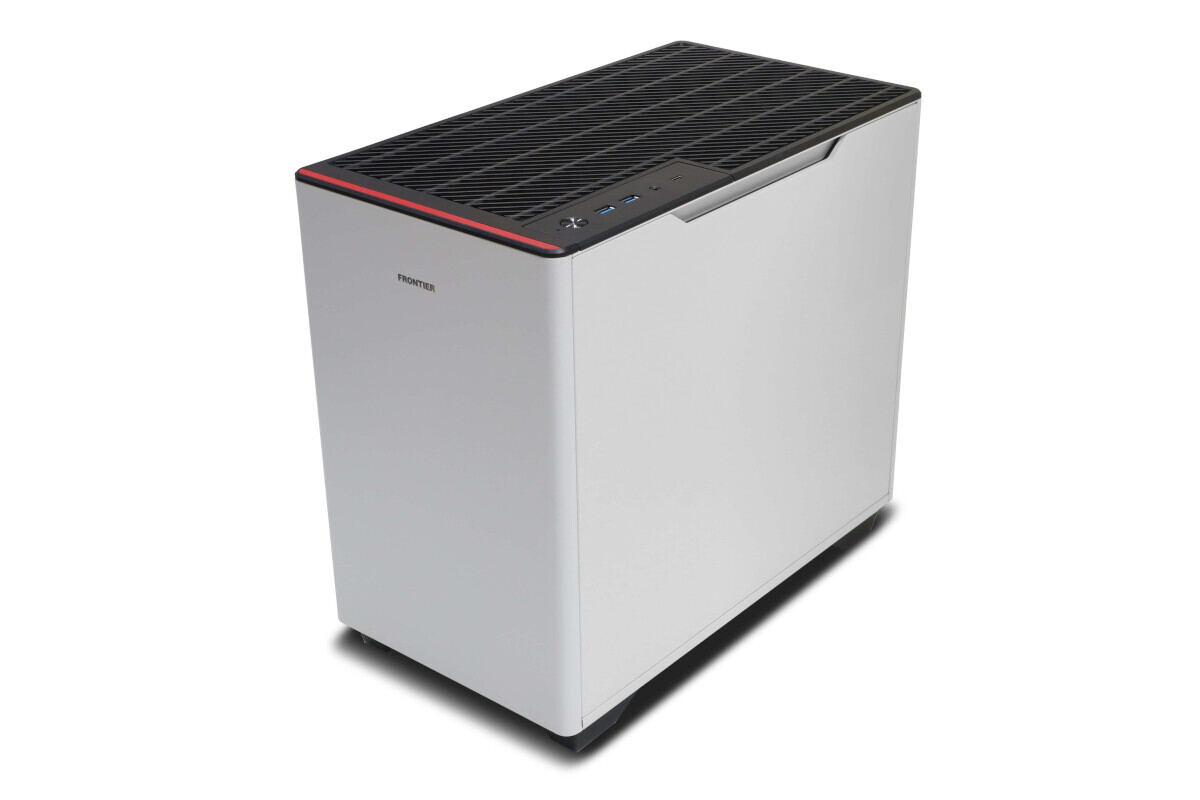 FRONTIER、コンパクトなミニタワーPC「GKシリーズ」に白色モデルが登場