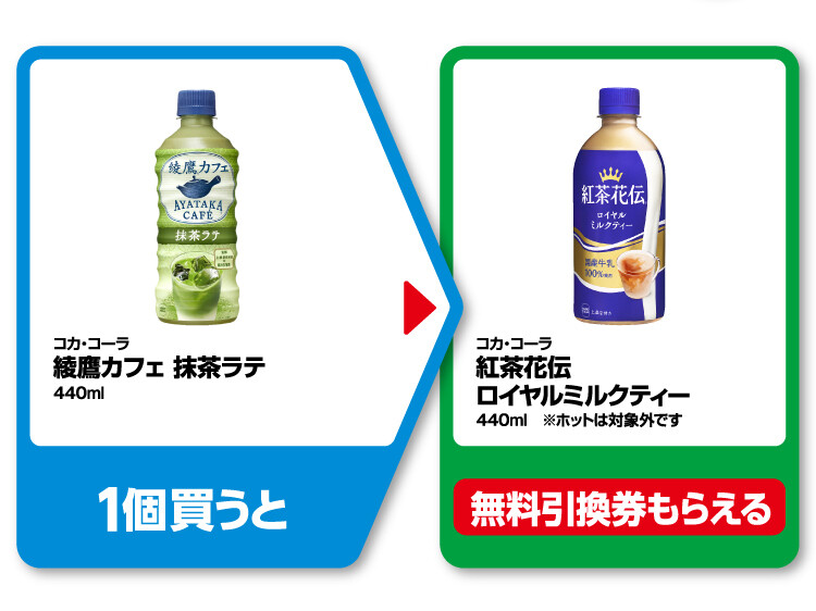 お得】ファミマ「1個買うと、1個もらえる」1月30日スタートの対象商品は? - 「紅茶花伝ロイヤルミルクティー」などがもらえるぞ!：マピオンニュース