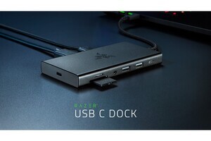 Razer、4K60Hz出力可能なHDMI含む11ポート設計のドッキングステーション