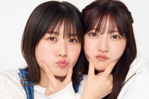 日向坂46 河田陽菜×丹生明里、“おみそしるコンビ”『H46 MODE』対談カット公開