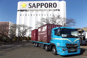 JR貨物、サッポロビール千葉～仙台工場間輸送の一部を鉄道に切替え