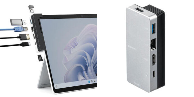 Surface Pro 9専用ドッキングステーション「400-HUBCP26S」