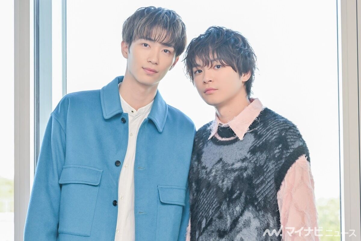 野村康太(左)と金子隼也　撮影：蔦野裕