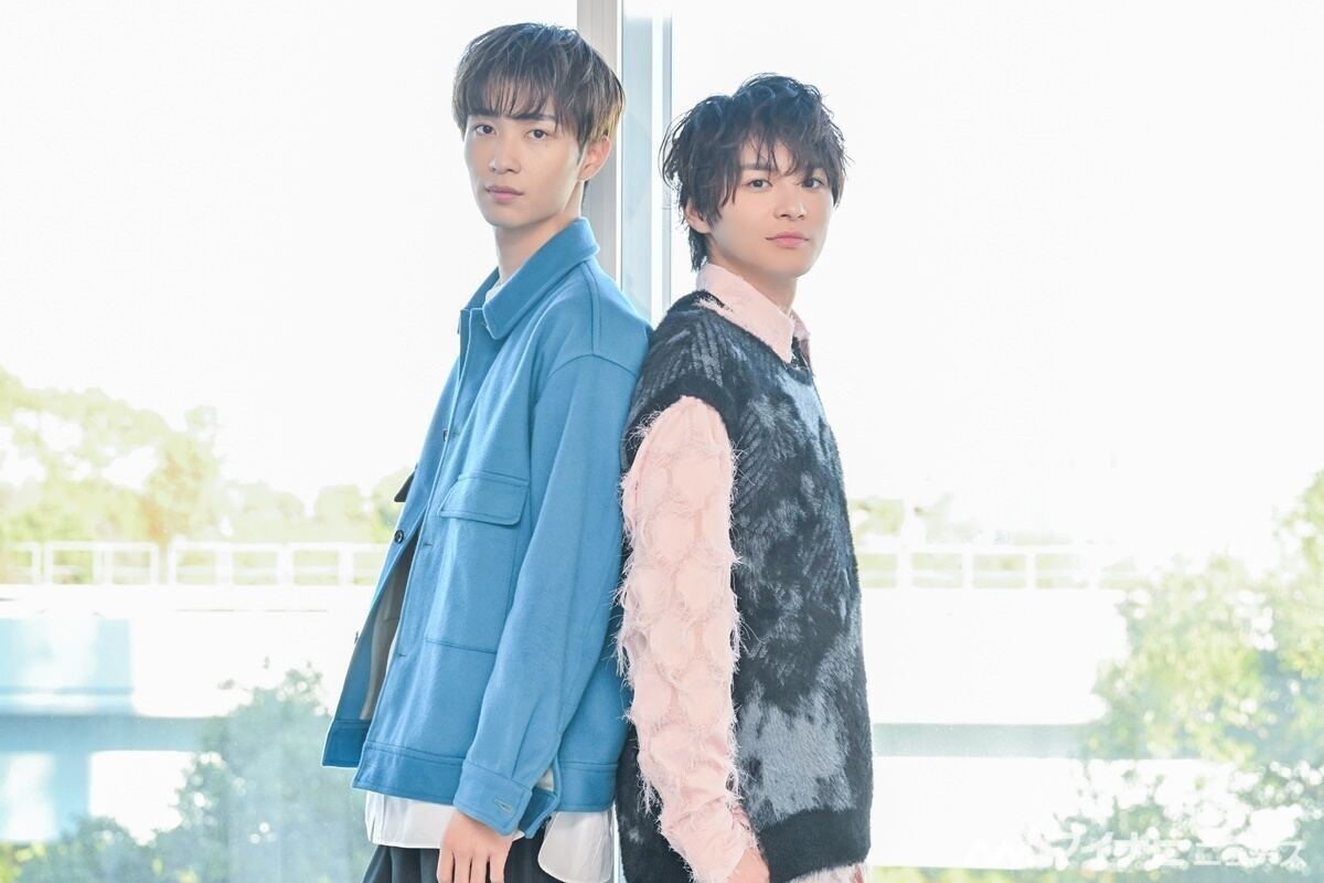 野村康太(左)と金子隼也　撮影：蔦野裕