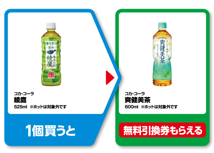 【お得】ファミマ「1個買うと、1個もらえる」2月6日スタートの対象商品は? - 「コカ・コーラ 爽健美茶 600ml」がもらえるぞ! |  マイナビニュース