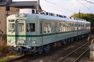 南海電鉄2200系、銚子電鉄へ - 往年の色を再現、3月に運行開始予定