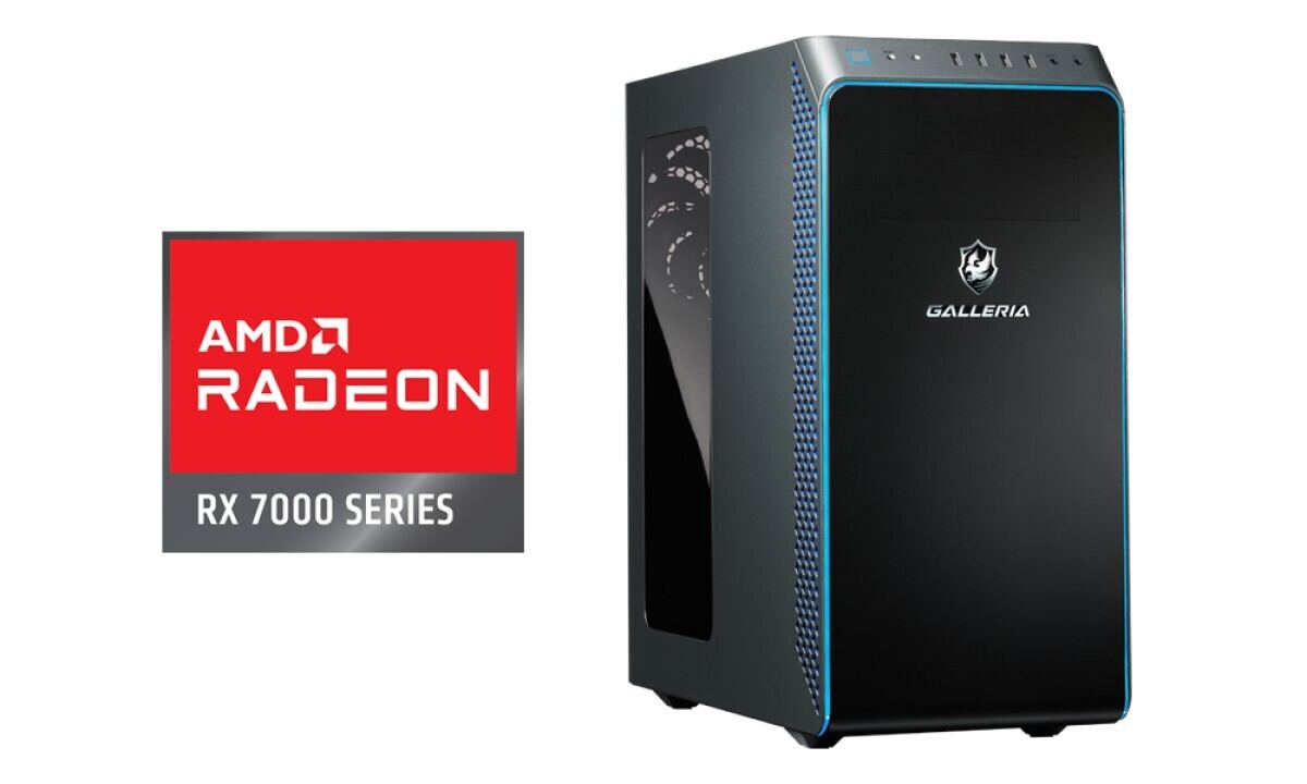 GALLERIA、Radeon RX 7600 XT搭載PC4機種 | マイナビニュース