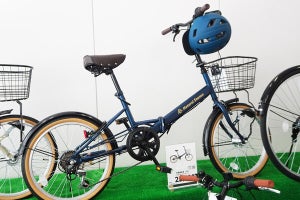 コメリが「4000円で買える」自転車用ヘルメットを発売、キャンプ商品も多数投入