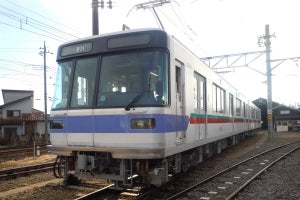 上毛電気鉄道800形、2/29運用開始 - 東京メトロ日比谷線03系を改造