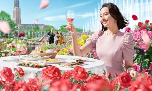 【奇跡の花園】ハウステンボス、100万本の「バラ祭」開催! - 音楽と光の噴水ショーとのコラボも
