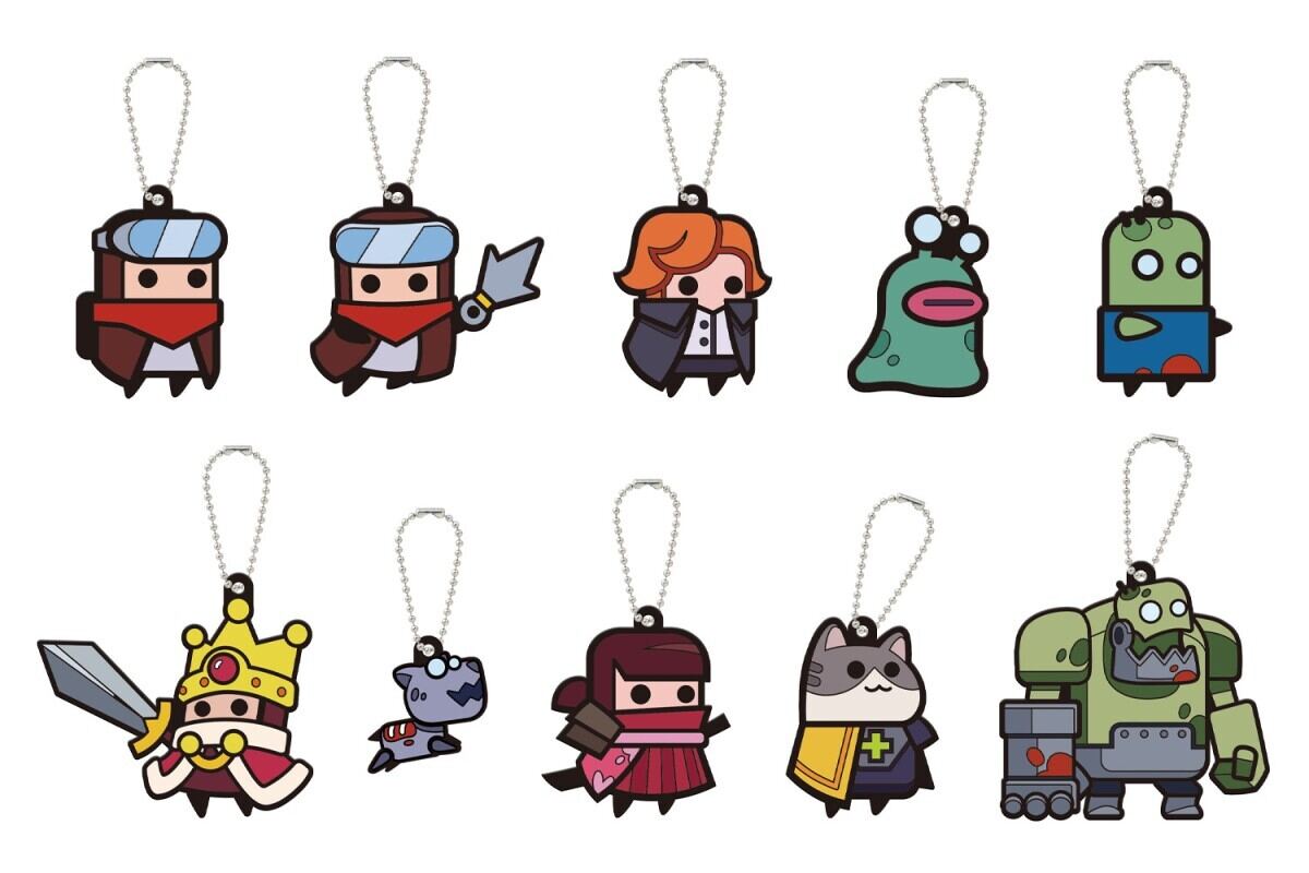 「ダダサバイバー カプセルラバーマスコット」
