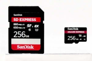 【CP+2024】次世代メモリーカード「SD Express」の姿を発見！