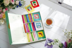 ルピシア"体験するお茶の本"「ブック オブ ティー」最新作は春のお茶30種の詰め合わせ! 本の挿絵のようなティーバッグ