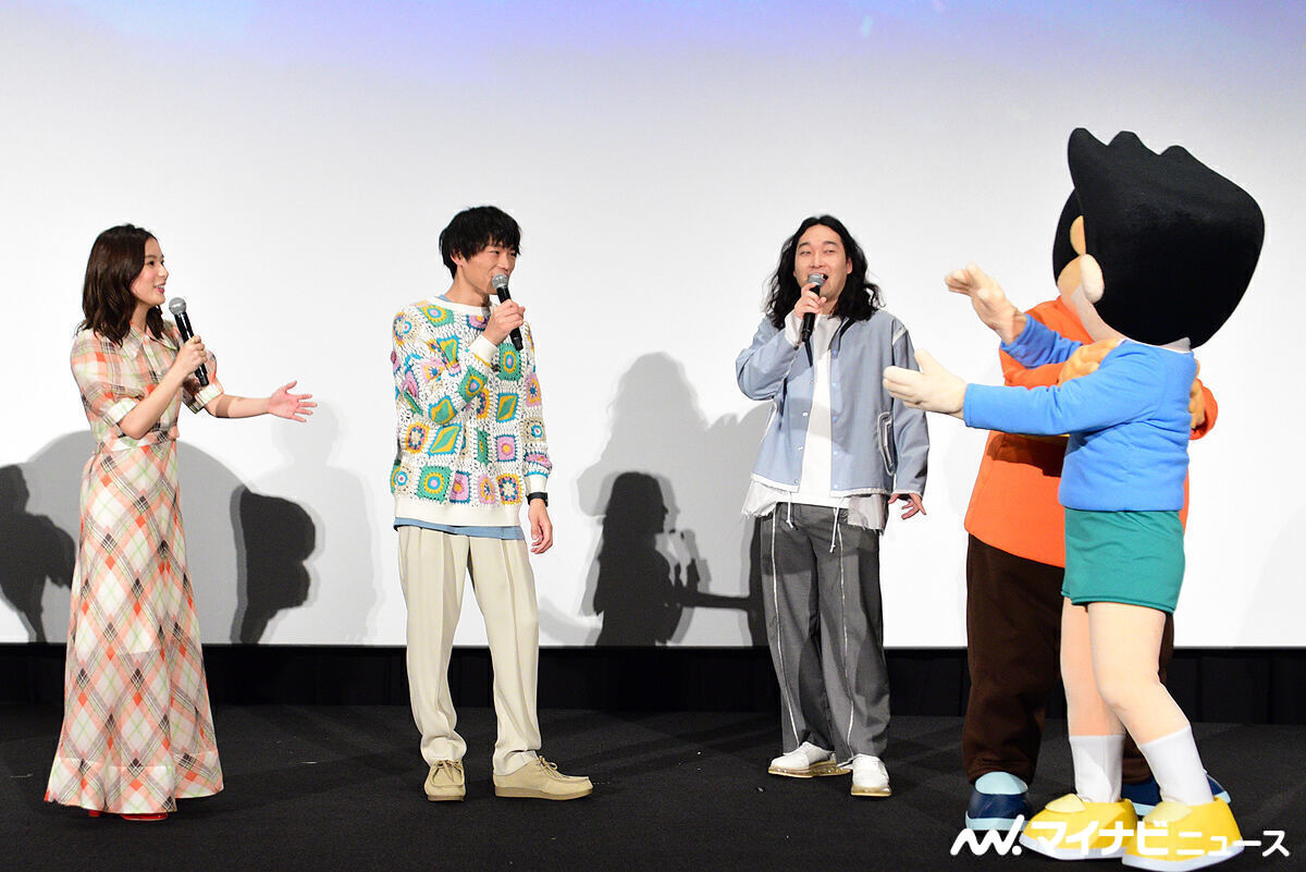 芳根京子、加賀翔、賀屋壮也、ジャイアン、スネ夫